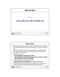 Tin học đại cương Phần 2: Tổng hợp kiến thức và bài tập