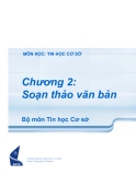 Tin Học Cơ Sở: Chương 2 - Bài 1