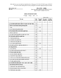 MẪU BẢNG CÂN ĐỐI KẾ TOÁN 