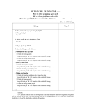 MẪU DỰ TOÁN THU, CHI NSNN NĂM