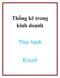 Thống kê trong kinh doanh: Thực hành Excel hiệu quả