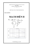 Bài giảng mạch điện II [năm] - Tài liệu, giáo trình chi tiết
