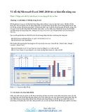 Vẽ đồ thị Microsoft Excel 2003-2010 từ cơ bản đến nâng cao