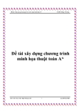 Đề tài xây dựng chương trình minh họa thuật toán A*