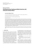 Báo cáo hóa học: "Research Article Simultaneous Eye Tracking and Blink Detection with Interactive Particle Filters"