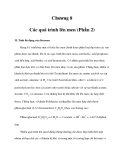 Chương 8 Các quá trình lên men (Phần 2)
