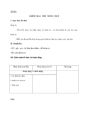 Đề kiểm tra Tiếng Việt 1 tiết: [Hướng dẫn làm bài/Tuyển chọn/Tổng hợp]