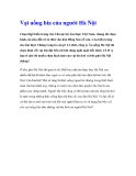 Vại uống bia của người Hà Nội