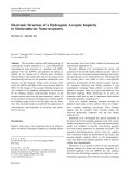 Báo cáo hóa học: " Electronic Structure of a Hydrogenic Acceptor Impurity in Semiconductor Nano-structures"