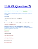 Unit 49. Question (2)