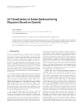 Báo cáo hóa học: " 3D Visualization of Radar Backscattering Diagrams Based on OpenGL"