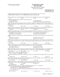Đề thi thử đại học môn Hóa học 2012 THPT Gia Định