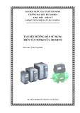 Hướng dẫn cài đặt và sử dụng biến tần Siemens MM420 chi tiết