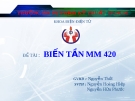 Biến Tần MM 420: Tư vấn, Lắp Đặt và Ứng Dụng Tối Ưu