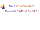 Bài giảng Mô hình toán kinh tế [Chuẩn SEO]