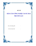 BÁO CÁO CÔNG NGHỆ CAO SU ĐAI TRUYỀN LỰC