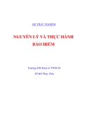 Đề trắc nghiệm nguyên lý và thực hành bảo hiểm [Mới nhất]