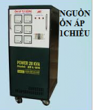 Nguồn ổn áp 1 chiều: Kinh nghiệm chọn mua tốt nhất