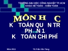 Kế toán chi phí: Kinh nghiệm từ TS Trần Văn Tùng