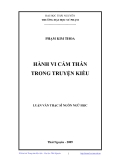 Luận văn: HÀNH VI CẢM THÁN TRONG TRUYỆN KIỀU