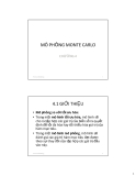Mô phỏng Monte Carlo: Phương pháp và ứng dụng