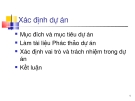 Xác định dự án: Hướng dẫn chi tiết và chuẩn nhất
