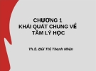 Tâm Lý Học: Chương 1 - Khái Quát Chung [Chuẩn SEO]