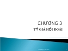 Tỷ giá hối đoái: Chương 3 - Phân tích từ Ths Hoàng Thị Lan Hương