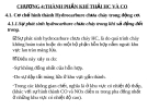 Thành phần khí thải HC và CO Chương 4: Tìm hiểu chi tiết