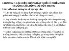 Biện pháp giảm thiểu ô nhiễm môi trường của động cơ đốt trong - Chương 7