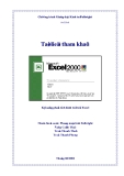 Kỹ năng phân tích kinh tế trong Excel: Hướng dẫn chi tiết và hiệu quả