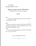 Đề thi nguyên lý căn bản về thẩm định giá [mới nhất]