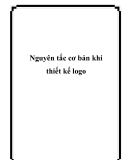 Nguyên Tắc Cơ Bản Khi Thiết Kế Logo: Hướng Dẫn Chi Tiết