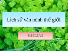 Lịch Sử Văn Minh Các Nước Trên Thế Giới: Tổng Quan Chi Tiết