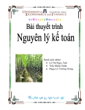 Bài Thuyết Trình Nguyên Lý Kế Toán: Kinh Nghiệm và Mẹo Hay