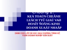 Kế toán chênh lệch tỷ giá và hoạt động kinh doanh xuất nhập khẩu