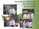 Đại học Quốc tế: Biotechnology Biochemistry