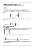 Ma trận, Định thức: Chương 2 (Phân tích chi tiết)