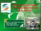 KẾ HOẠCH XÂY DỰNG THƯƠNG HIỆU SIM ĐÔI CỦA VIETTEL