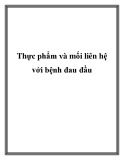 Thực phẩm và mối liên hệ với bệnh đau đầu