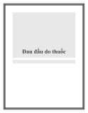 Đau đầu do thuốc