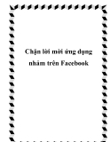 Cách chặn lời mời ứng dụng nhảm trên Facebook hiệu quả nhất