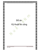 Đồ án Kỹ thuật thi công - SVTH: Nguyễn Thế Nam