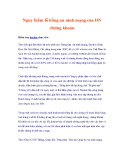 Nguy hiểm lỗ hổng an ninh mạng của DN chứng khoán