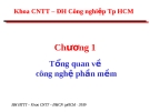 Tổng quan về công nghệ phần mềm: Chương 1