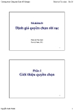 Định giá quyền chọn rời rạc: Bài giảng 26