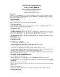 QCVN 01–76:2011/BNNPTNT: Tiêu chuẩn Việt Nam mới nhất