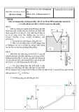 Đề thi giữa kỳ Kỹ thuật thuỷ khí: Đề số 11011