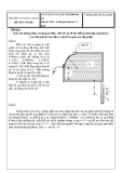 Đề thi kỹ thuật thủy khí kết thúc học phần, đề số 11010