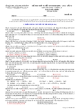 Đề thi thử tuyển sinh đại học  - 2012- lần 3 môn Hóa, khối A,B